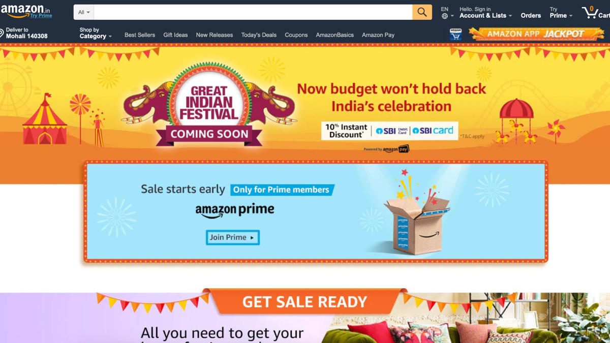 Amazon Great Indian Festival Sale 2019 Announced: Here's What to Expect This Year