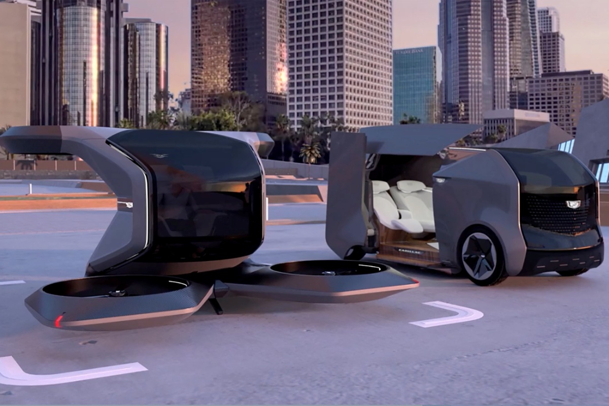 GM Unveils Flying, Self-Driving Cadillac at CES 2021