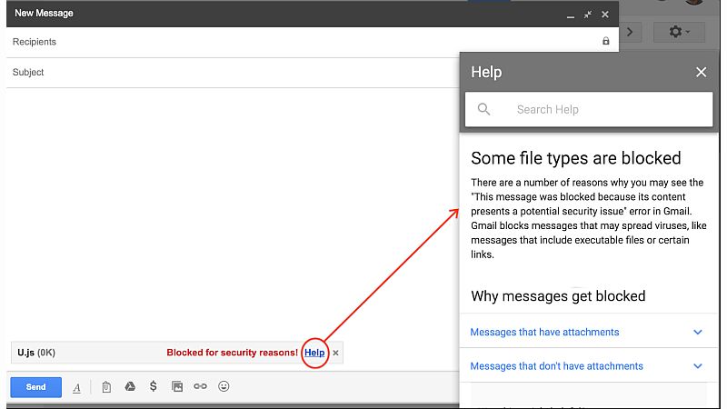 Gmail to Start Blocking JavaScript Attachments from February 13, Citing Security Reasons Gmail to Start Blocking JavaScript Attachments from February 13, Citing Security Reasons