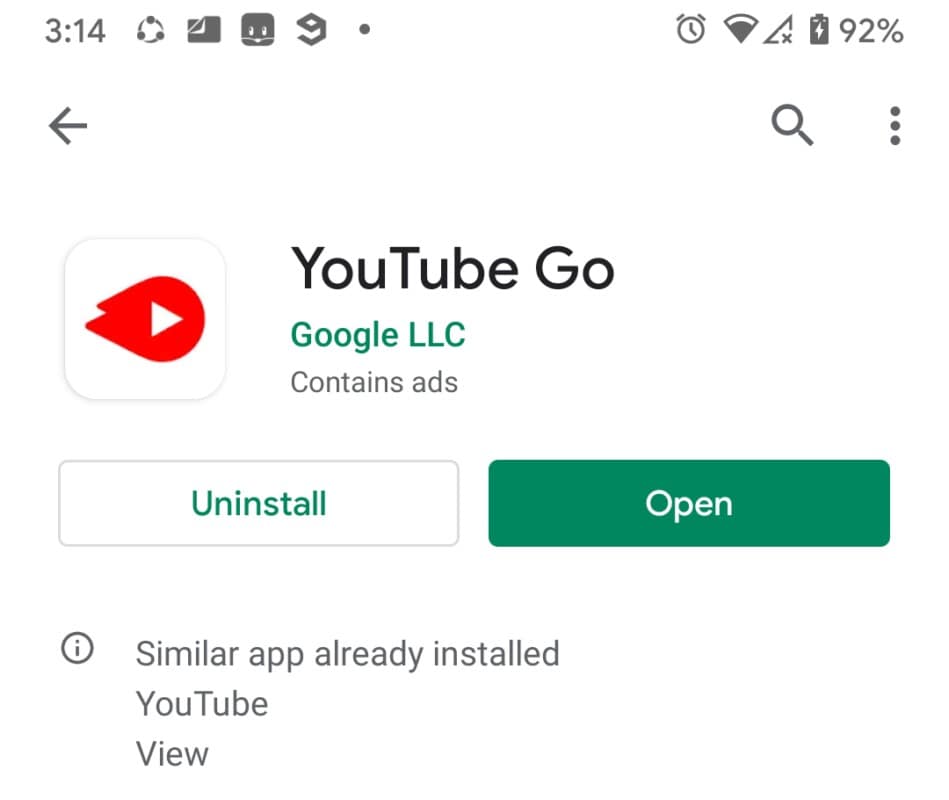 youtube go application