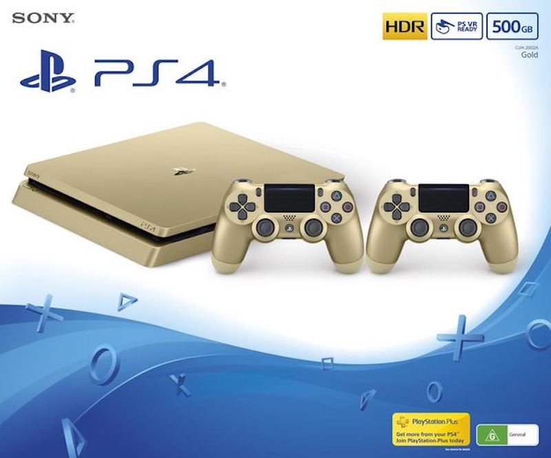 PS4 Slim Limited Edition Gold and Silver Now Available In India