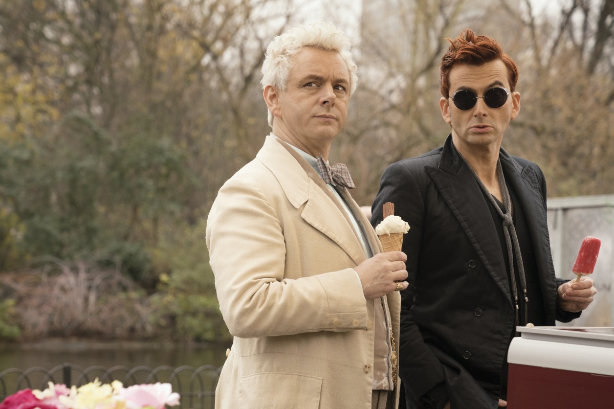 Good Omens Review: Terry Pratchett Convinced Neil Gaiman to Bring This to the Screen and We&rsquo;re All Better for It