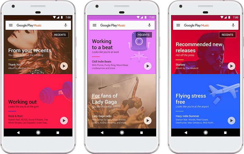 Google Play Music Revamp Brings Machine Learning Recommendations and More