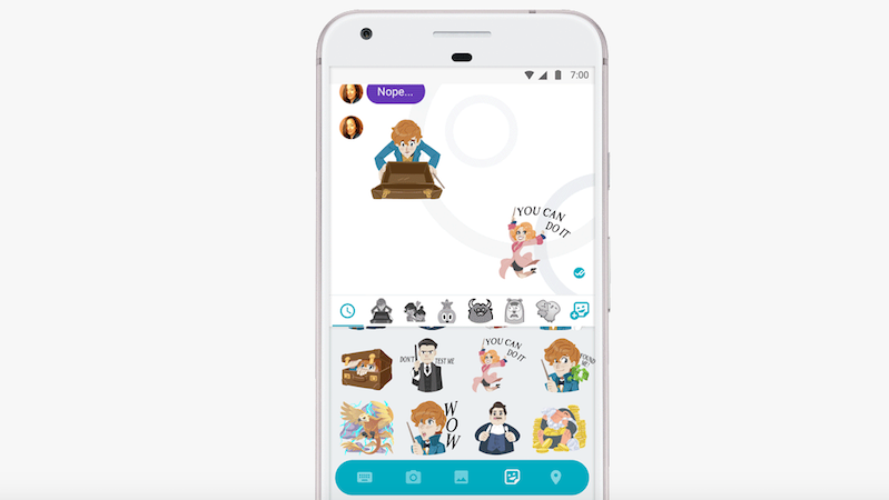 Google Allo Gets Emoji Suggestions, New Chat Themes, and Fantastic Beasts Stickers
