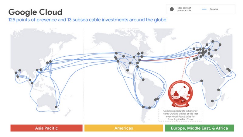 Google Announces Dunant, Its First Private Transatlantic Subsea Cable