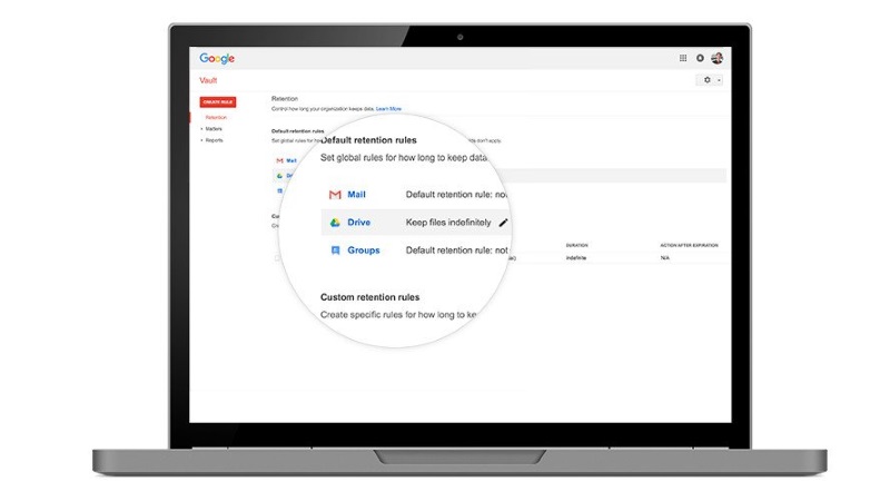 Google Vault Gets New Hangouts Meet and Drive Trash File Retention Rules, Improved Search, More