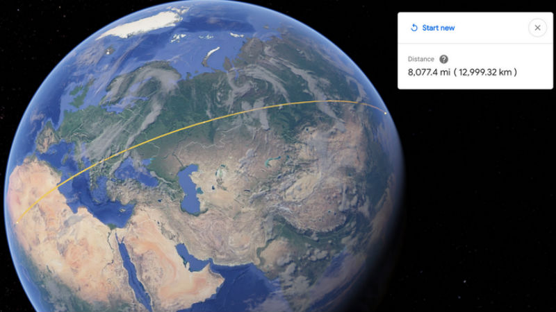 Google Earth Now Lets You Measure Distances, Feature Comes to Chrome and Android