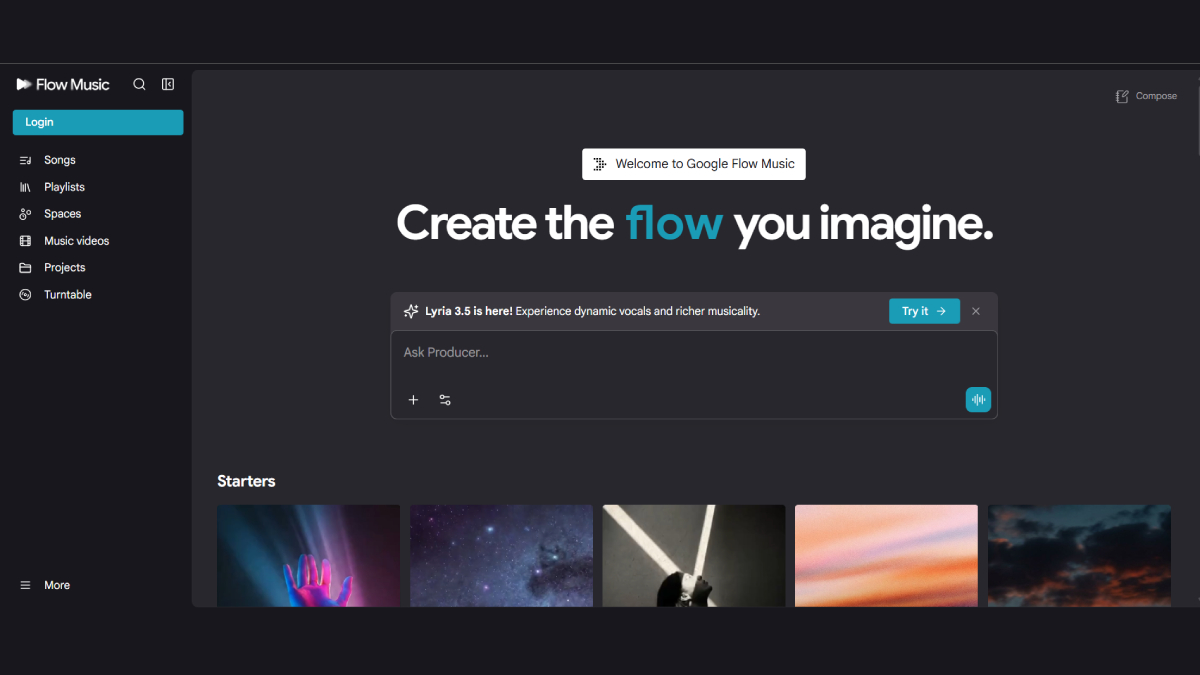 Google Rolls Out Lyria 3.5 AI Music Model in Flow Music With Richer Melodies and Vocals