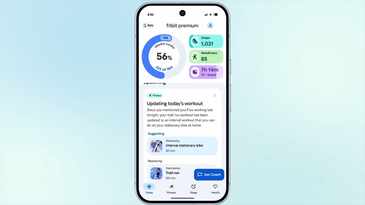 Fitbit Health Coach Preview Rolls Out With AI Chatbot; Google to Launch New Fitbit Hardware in 2026