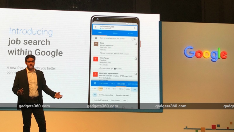 Google Makes it Easier to Find Job Listings in India