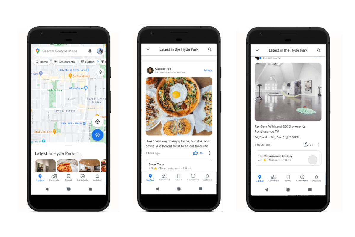 Google Maps Brings ‘Community Feed’ in Explore Tab for Nearby Recommendations on Android, iOS