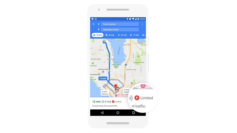 Google Maps for Android Gets Parking Difficulty Feature; Shows Parking Situation at Destination