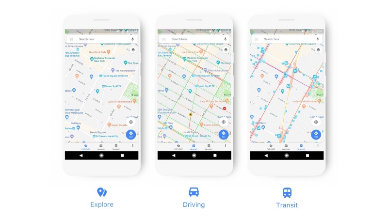 Google Maps Redesigned With the Aim of Highlighting Important Information