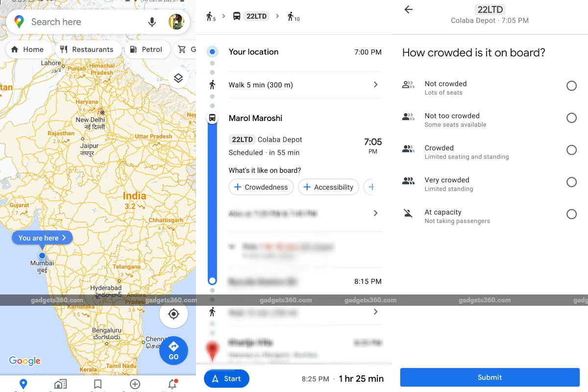 Google Maps Expands Regional COVID-19 Details as Cases Increase, Live Crowd Feature Added in Public Transport