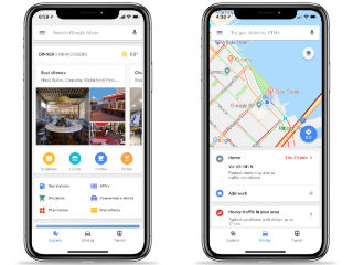 Google Maps for iOS Gets Bottom Bar With Place, Traffic, and Transit Info