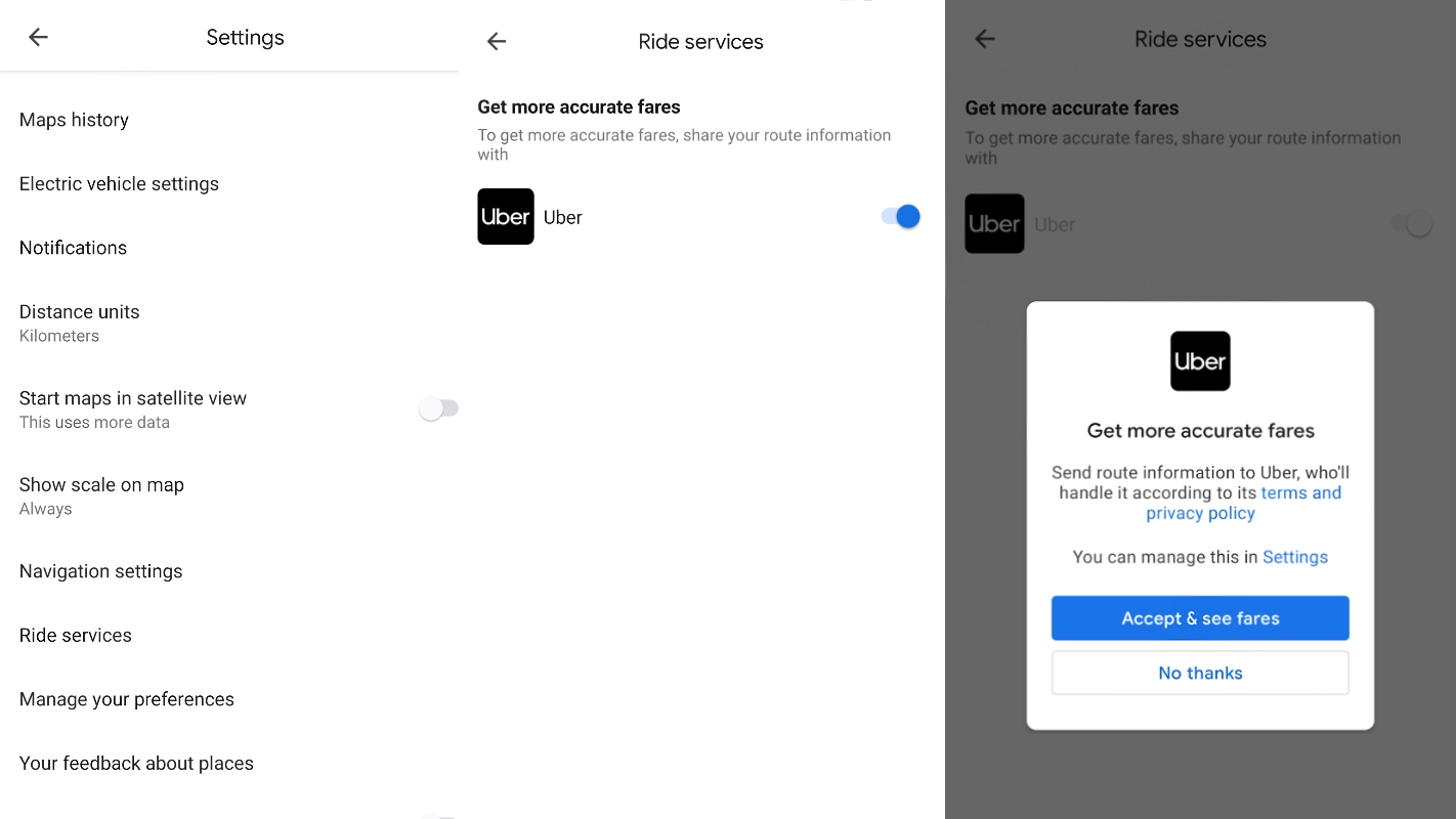 Google Maps Getting &lsquo;Ride Services&rsquo; Menu Entry to Provide Accurate Ride-Sharing Fares: Report