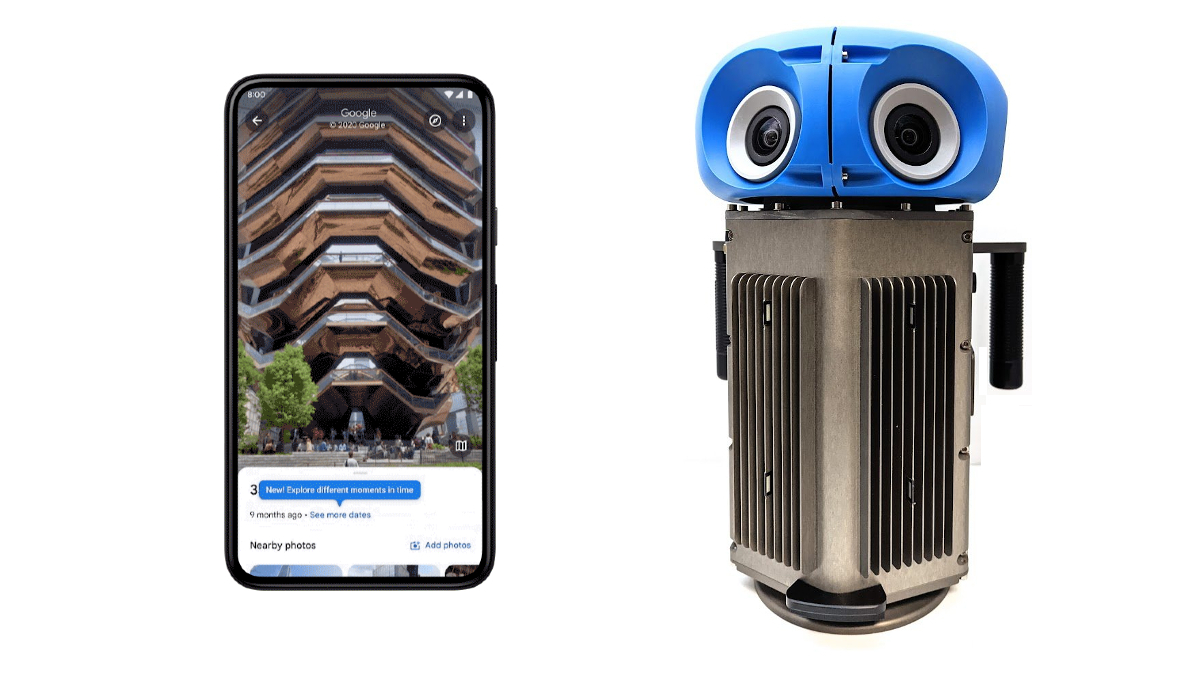 Google Maps Adds Historical Street View Feature to Mobile, Unveils New Camera