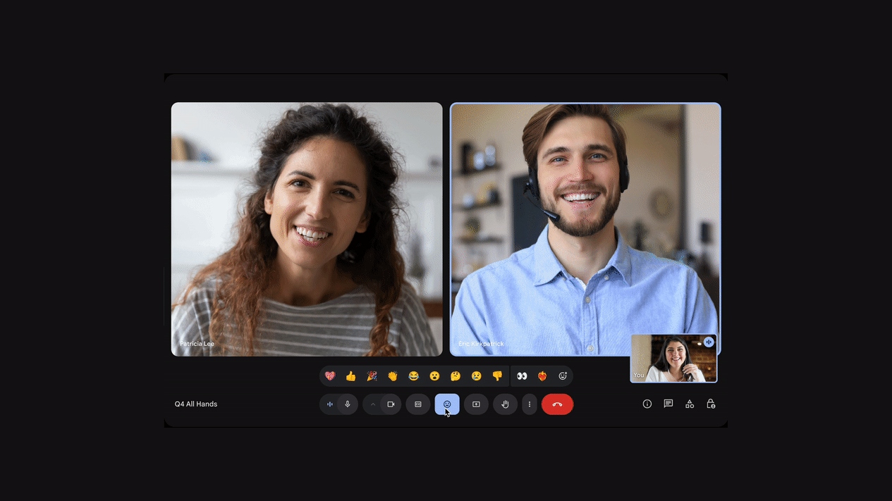 Google Meet Finally Adds Support for Full Emoji Library to Enhance In-Call Reactions