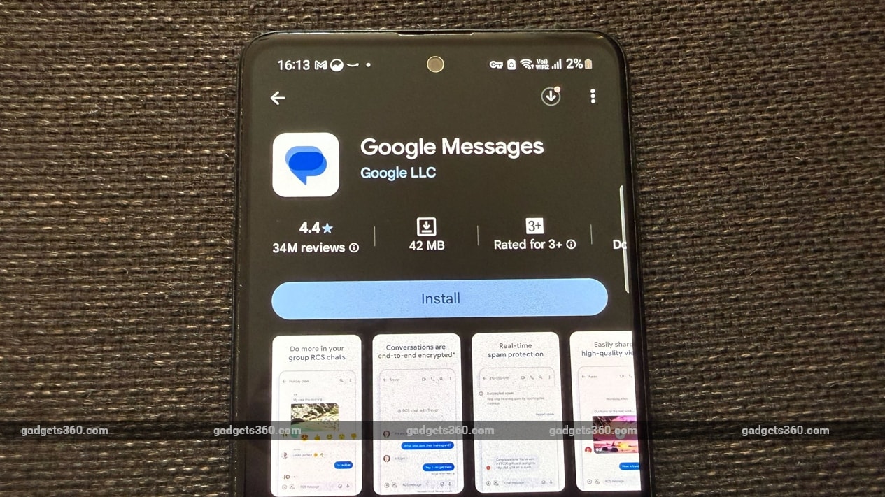 Google Messages Reportedly Developing 'Insights' Feature With Gemini Icon for Shared Links
