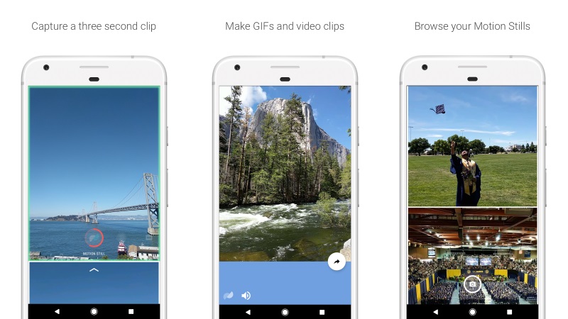 Google Motion Stills App Launched for Android, Lets Users Create and Share Stabilised GIFs