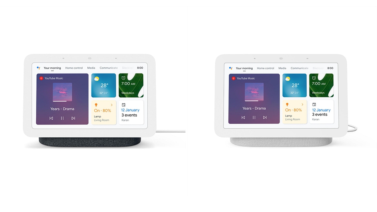 Google Nest Hub (2nd Gen) Smart Display With Multi-Room Control Launched in India