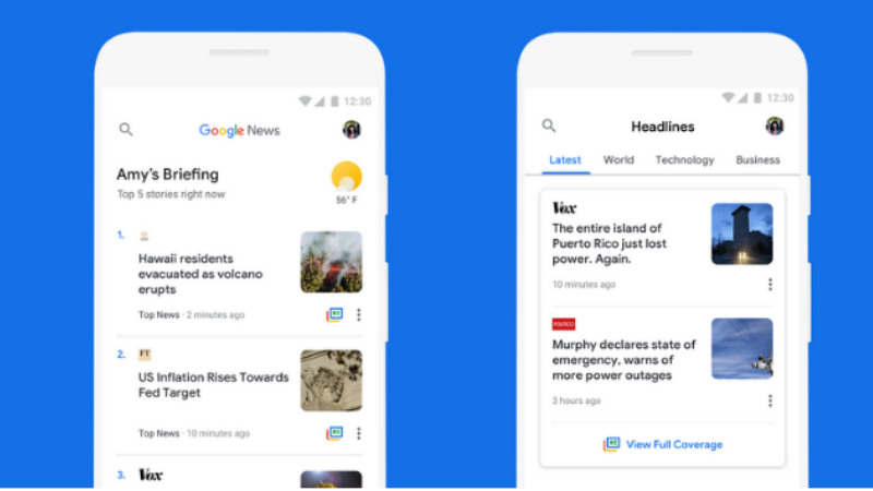 Google News Gets Data-Saving Features for Android Go, Low Data Bandwidth Users