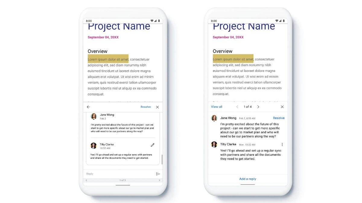 Google Docs, Sheets, Slides Apps Getting New Features to Improve Content Creation, Collaboration on Mobile