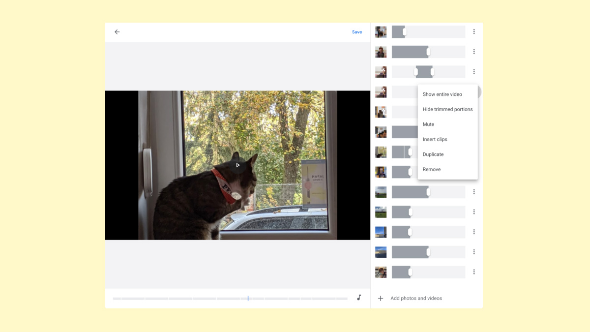 Google Photos for Web Gets a Bare-Bones Movie Editor
