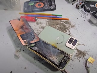 Google Pixel 10 Pro Fold Explodes During YouTuber's Durability Test
