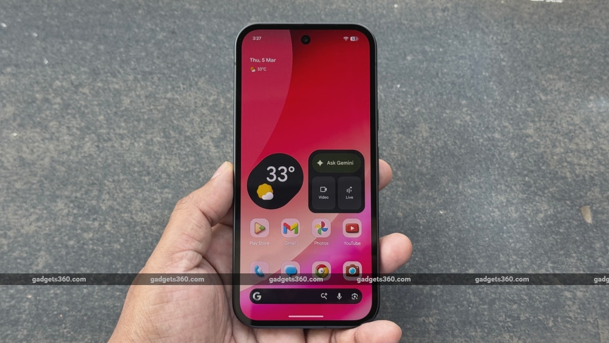 google pixel 10a display bezel gadgets 360 GooglePixel10a  Google