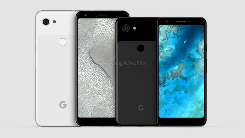 google pixel 3 lite xl pixel 3 lite render image onleaks 91mobiles Google Pixel 3 Lite XL