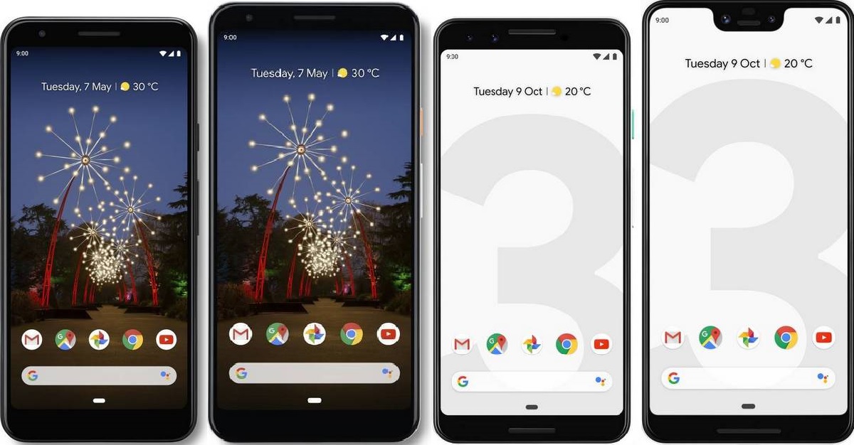 Google Pixel 3a and Pixel 3a XL vs Pixel 3 and Pixel 3 XL: Price, Specifications Compared