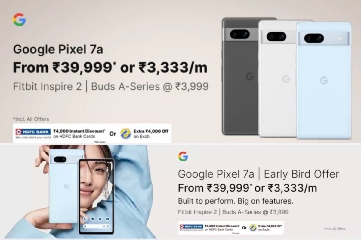 Google Pixel 7a Price, Early Bird Offer Revealed Ahead of Official Launch: Details