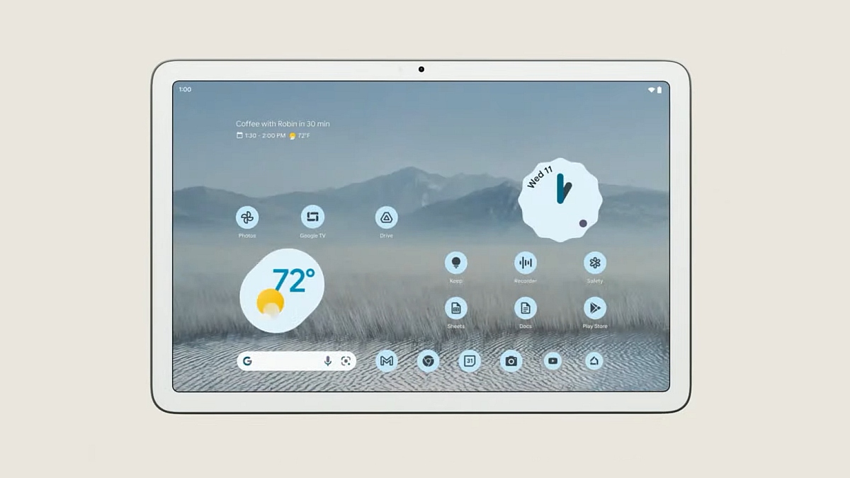 Google Pixel Tablet With Charging Speaker Dock Surface Online, Leaked Images Hint at 256GB Storage