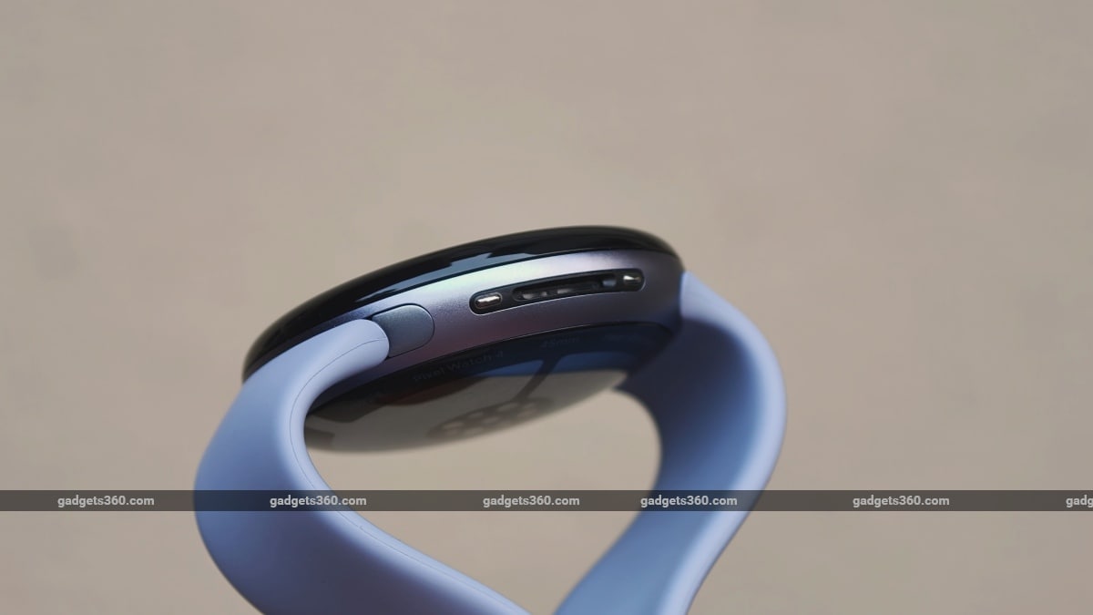 google pixel watch 4 design speaker gadgets 360 GooglePixelWatch4  Google