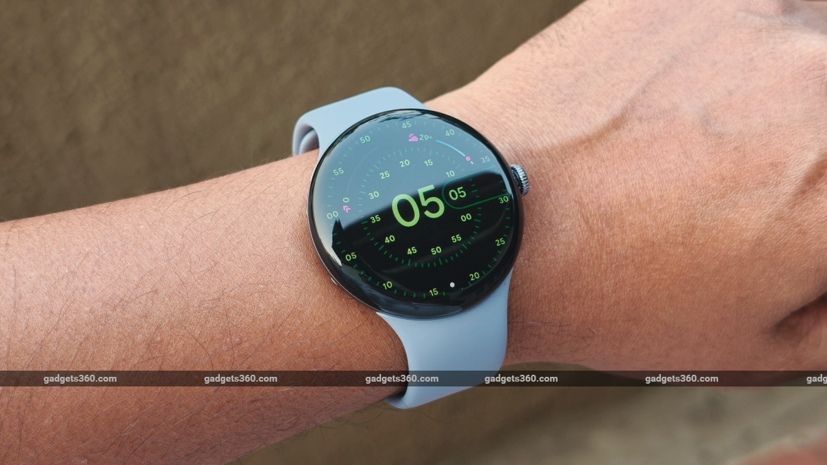 google pixel watch 4 display bright gadgets 360 GooglePixelWatch4  Google