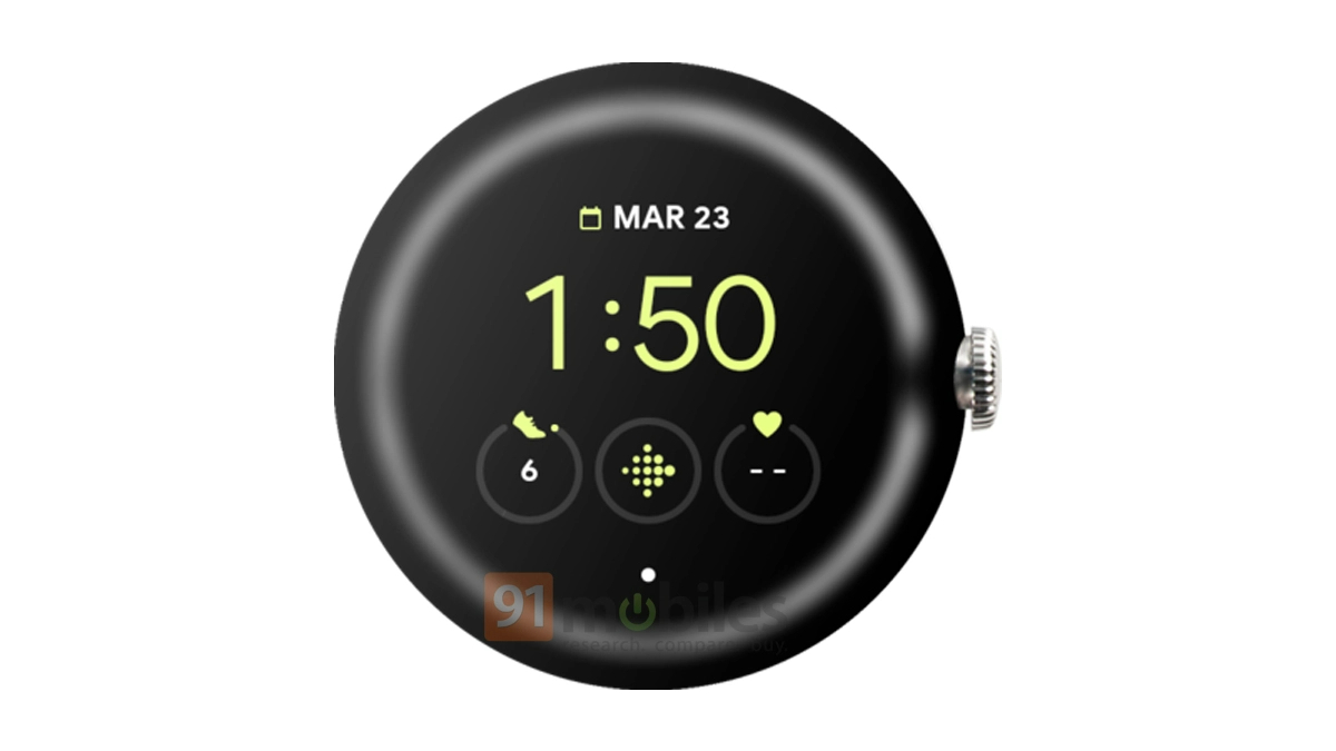 Google Pixel Watch Render Leak Shows Fitbit Integration, Tipped to Launch Soon