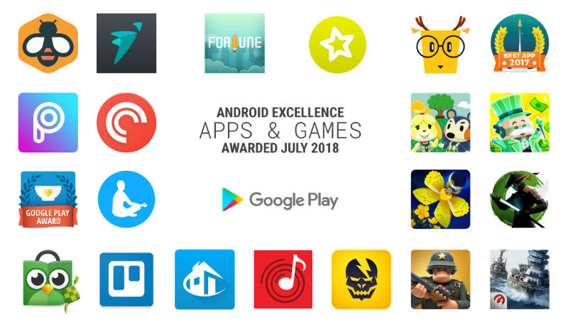 Google Names the Apps, Games It Has Awarded 'Android Excellence' in Q3 2018