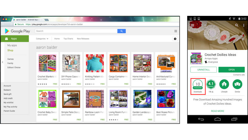 Over 100 Android Apps on Google Play Found to Be Infected With Windows Malware