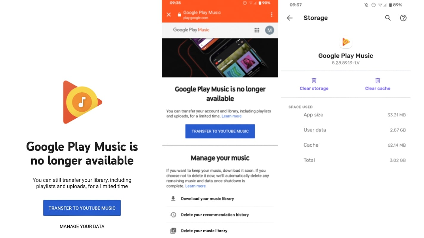 google play music for galaxy watch