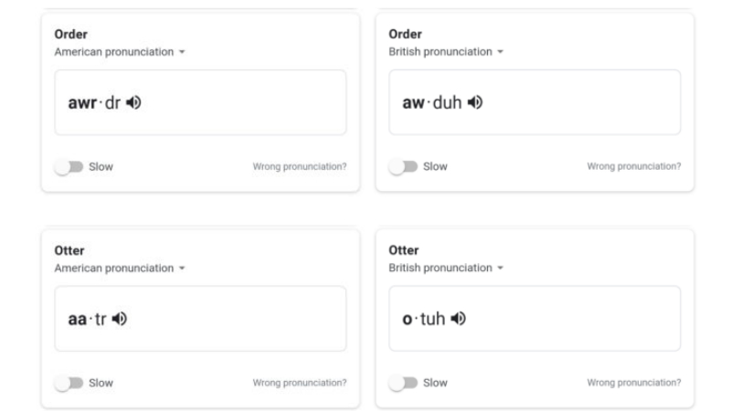 Google Search Testing 'Learn to Pronounce' Feature, With Different Speeds and Accents