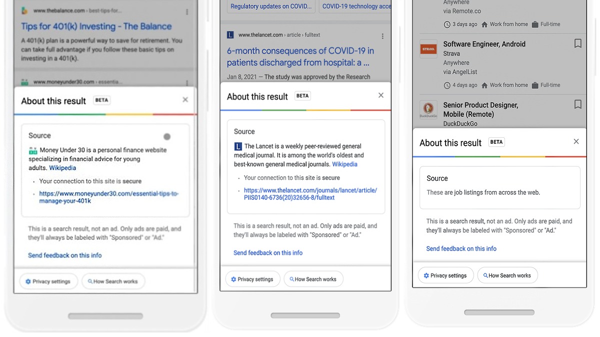 Google Introduces New Feature That Gives Users More Context About Websites in Search Results