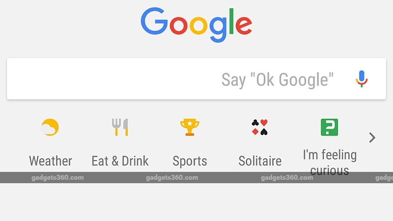 Google Search App in India Gets Weather, Cricket, and Other Shortcuts, as Well as Mini Games