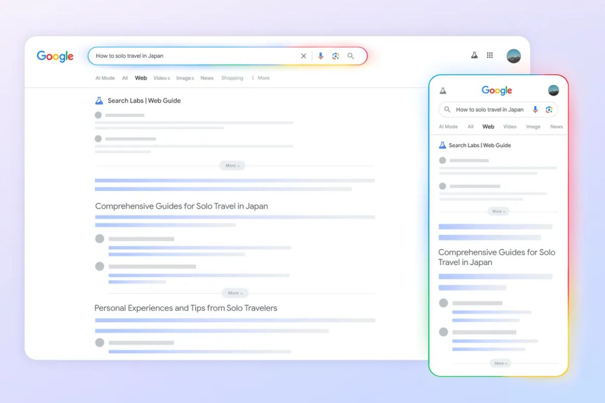 Google Releases Web Guide Experimental Feature in Search, Uses AI to Organise Search Results Page