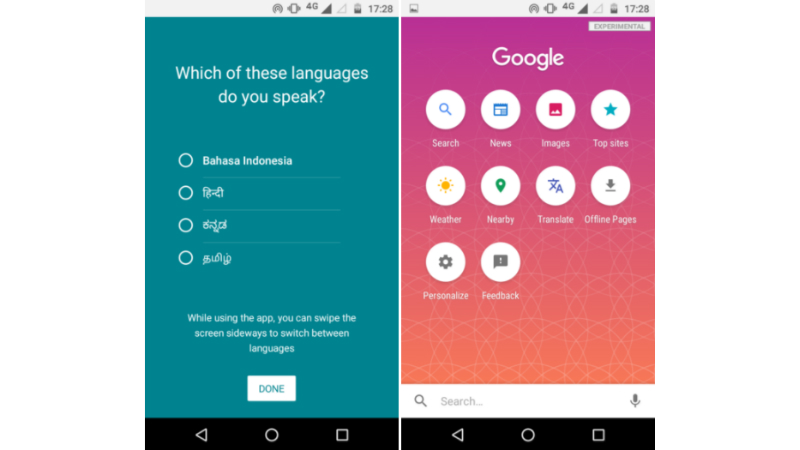 Google Search Lite App Being Tested for Regions With Spotty Internet Connections