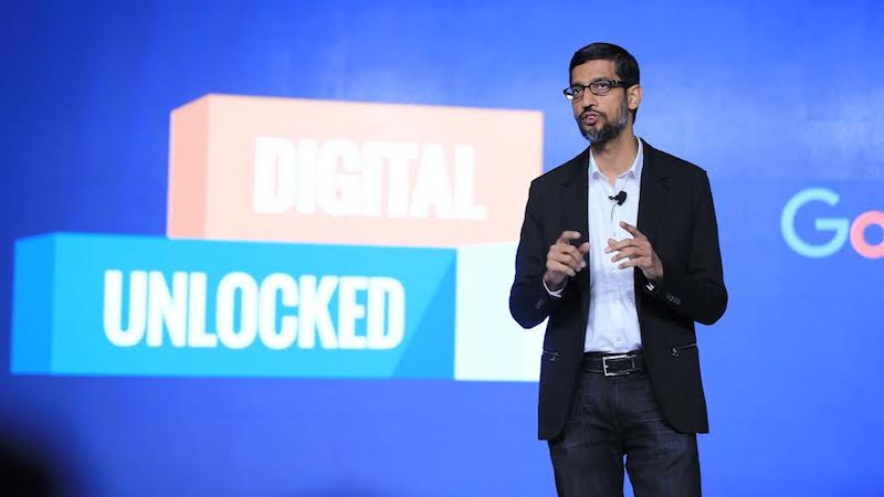Sundar Pichai in India: IT Minister Wants Google to Tailor More Products to Local Needs