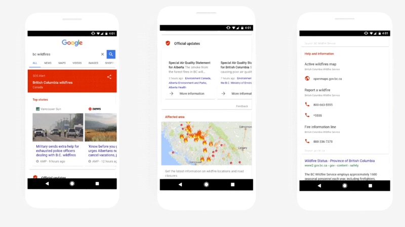 Google SOS Alerts Come to Maps and Search, Provide Information in Time of Crisis