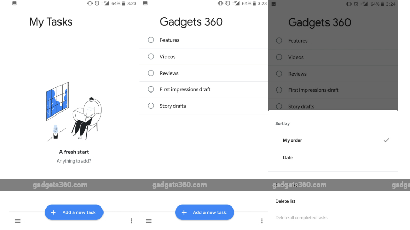 Google Tasks Standalone App Launched; Web Interface Gets a Facelift