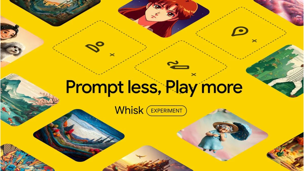 Google&rsquo;s Whisk AI Experimental Tool Can Mash-Up Images to Generate Unique Outputs
