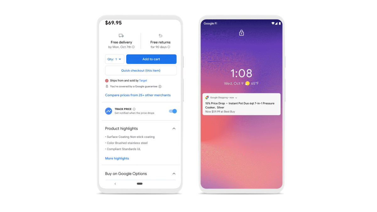 Google Shopping Upgrade Brings Redesigned Interface, New Price Tracking Feature, Customer Care Support